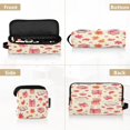 thumbnail image 5 of Hair Tool Organizer Bag with Heat Resistant Mat Removable Travel Storage Case for Hot Air Brushes Curling Irons Gift Box and Mushroom Pattern, 5 of 8
