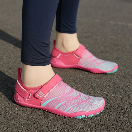 

Yzengfg Suxi Shoes Women s Breathable Swimming And Diving Shoes Wading Five Finger Jumping Rope Shoes Quick Drying Beach Shoes Couple Style Jelly Water Shoes for Women