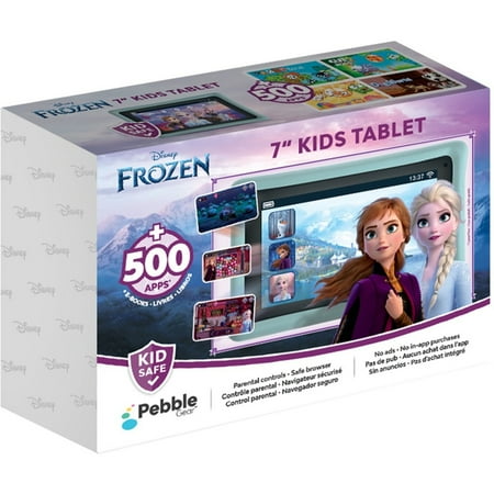 Pebble Gear - Disney Frozen 7" Kids Tablet - Light Blue