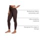 thumbnail image 4 of Pantalones CRZ YOGA Butterluxe Cintura Alta 64 cm Marrón XS, 4 of 4