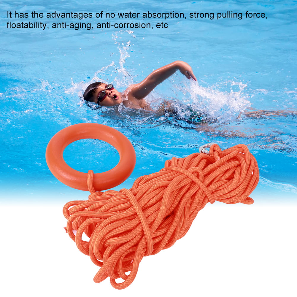 Bicaquu With Pull‑Ring Convenient Diameter 30m Life‑Saving Rope for Outdoor Sport Hiking Climbing 10mm Life Rope 