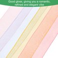 thumbnail image 4 of 3 Pcs Roll Sheer Organza Ribbon Organza Ribbon 1 Inch 10 Yard Sheer Ribbon Red, 4 of 7