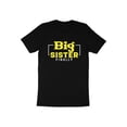 thumbnail image 4 of Big Sister Finally New Sister Gift for Girls Teens Women T-Shirt Big Sister To Be Sibling Birthday Holiday Present Tshirt, 4 of 10