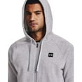 thumbnail image 2 of Under Armour Men's and Big Men's UA Rival Fleece Full Zip Hoodie, up to size 2XL, 2 of 5
