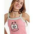 thumbnail image 3 of Spongebob X Justice Girls Smocked Tank, Sizes XS - XLP, 3 of 7
