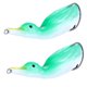 thumbnail image 3 of Señuelos de pesca Zulema 2 uds Cebo de rana que se hunde Suave verde, 3 of 7