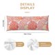 thumbnail image 3 of Balery Corals Funda Protectora para Almohada Corporal de Algodón Hipoalergénico con Cierre(55 x 21 pulgadas), Almohadas No Incluidas, 3 of 7