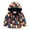 Black, variant on Herrnalise Fall Winter Coats for Toddler Kids with Hoods, Baby Boys Girls Cute Cartoon Pattern Windproof Jacket Hooded Coat,Clearance
