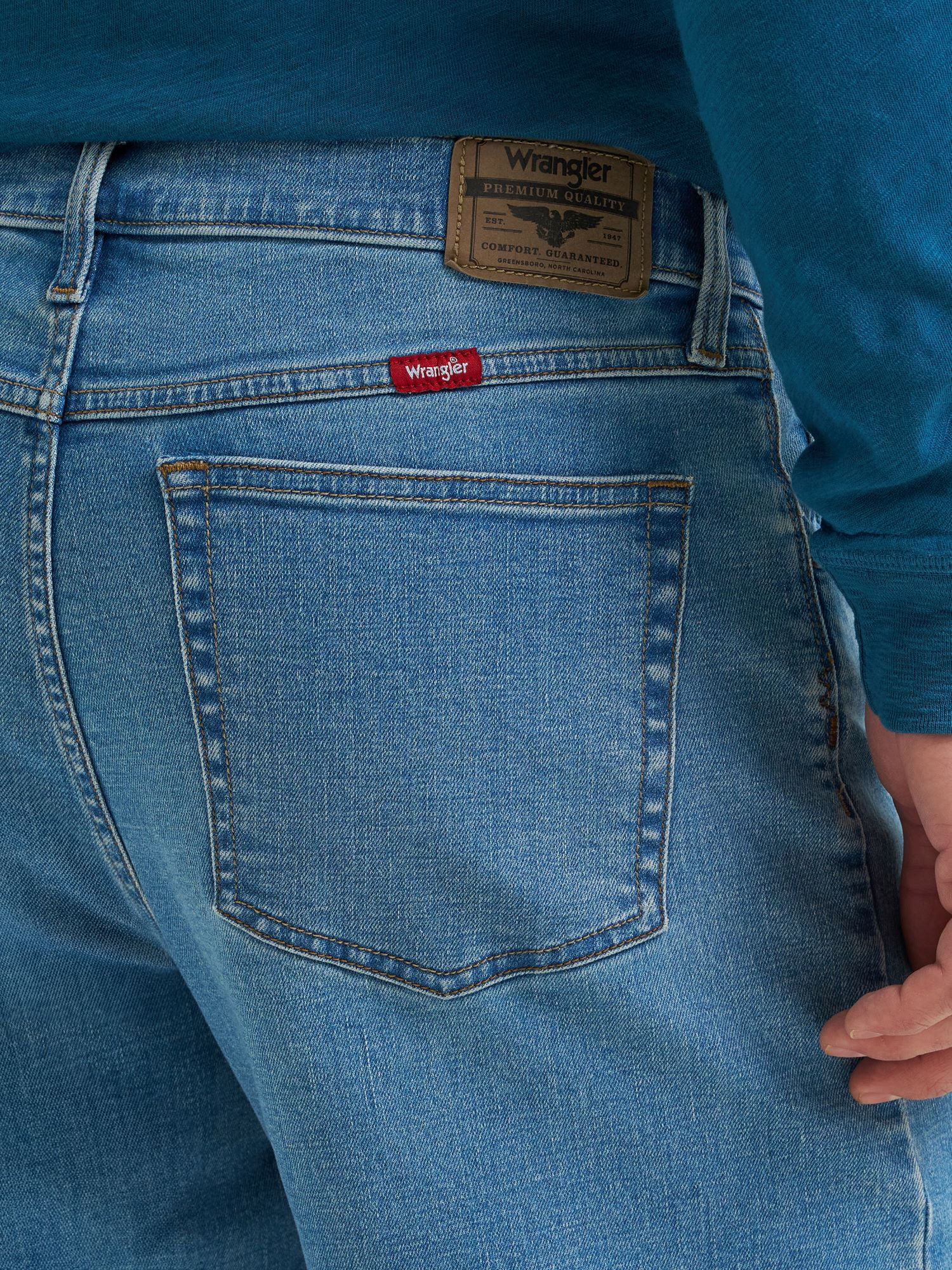 Wrangler Men's Relaxed Bootcut Jean with Stretch, Sizes 30-40