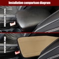 thumbnail image 6 of 100Fens Car Armrest Storage Box Mat, Fiber Leather Car Center Console Cover, Car Armrest Seat Box Cover Accessories Interior Protection For Most Vehicle, SUV, Car, 6 of 8