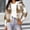 Khaki, variant on Jackets for Women Plaid Cropped Hooded Shacket Drawstring Hood Button Front Short Jacket with Chest Pocket Casual Loose Soft Jackets for Fall Winter Daily Layering Wear