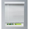 thumbnail image 4 of Linen Avenue Custom Cordless Outside Mount Faux Wood Blinds, 43.5 W X 60 H, 4 of 7