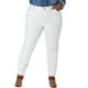 thumbnail image 2 of Pantalones Vaqueros Lavado Elásticos De AltuMedTalGrande Vaqueros Pitillo PaMujer Blanco XXL, 2 of 6