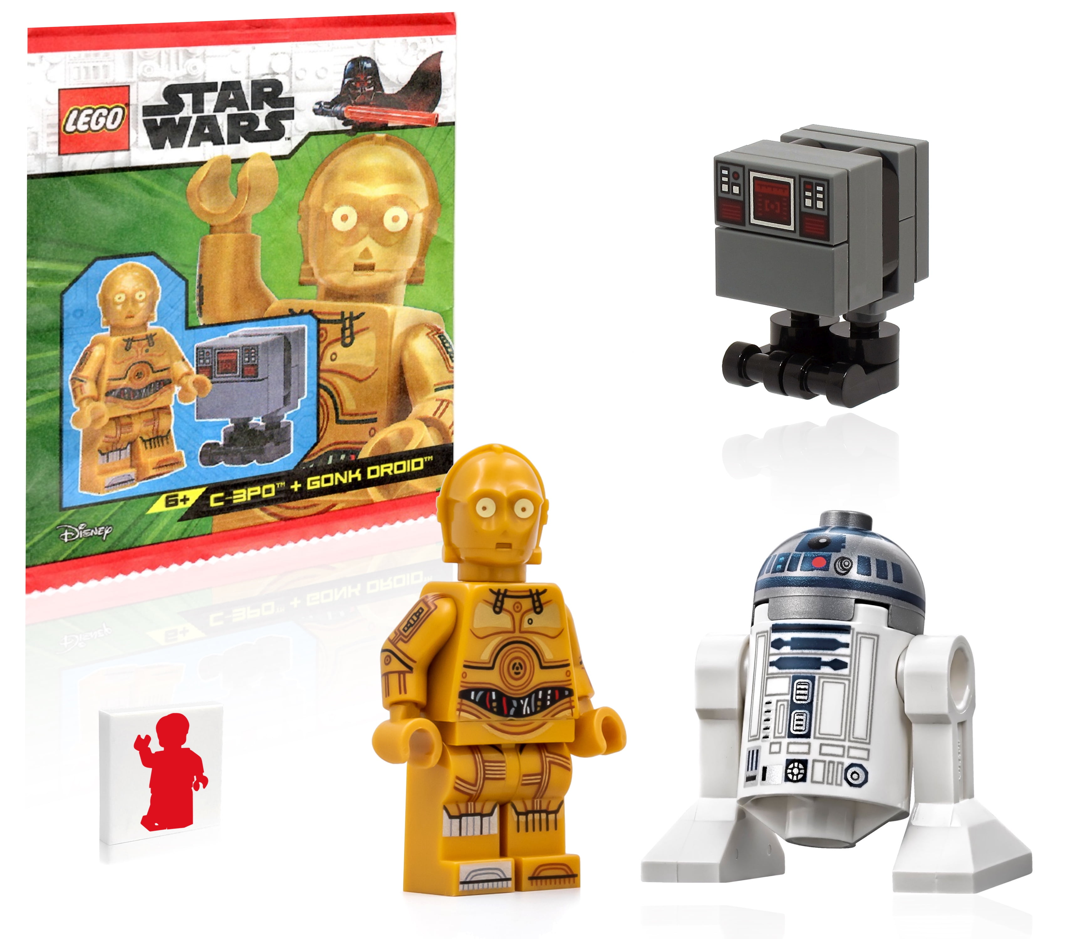 LEGO Star Wars Minifigure Combo Pack R2-D2 Astromech Droid, C