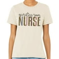 thumbnail image 2 of Operating Room Nurse Leopard Print Shirt Unisex X-Small Natural, 2 of 5