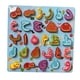 thumbnail image 2 of Tablero de madera Montessori para rompecabezas con letras, resistente y ligero. Letras árabes, 2 of 9