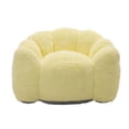 thumbnail image 6 of Lotus Type Compression Sofa Adult Bean Bag Sofa With Pull Ring Can Be Easily Moved Without Installation, Floor Sofa Couch For Living Room, Bedroom, Office, Apartment, 6 of 12