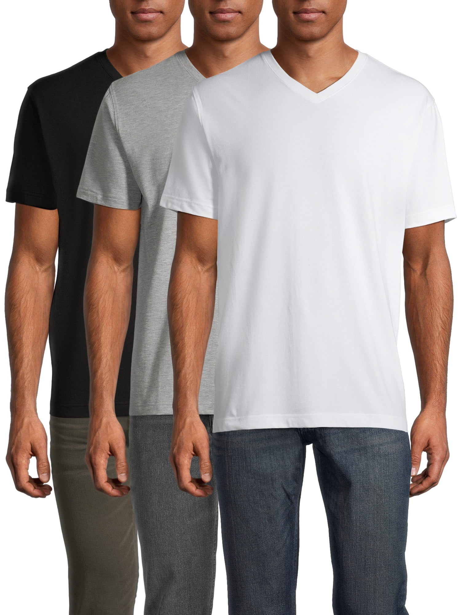 George Men's Short Sleeve V-Neck 