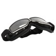 thumbnail image 4 of Gafas a prueba de viento para exteriores, gafas de protección antivaho y Anti-UV para motocicleta, para ciclismo, esquí, montañismo, negras y transparentes, 4 of 8