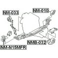 thumbnail image 2 of Febest FRONT ENGINE MOUNT MT # NM-N15MFR OEM 11350-50Y00, 2 of 2