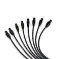 thumbnail image 3 of Taylor Cable Spark Plug Wire Set 73055 Spiro-Pro Universal; Unassembled; Black; 8 Millimeter Diameter; Silicone; Spiral Wound Core; Straight Spark Plug Boot; Socket Style/HEI Distributor Boot, 3 of 6