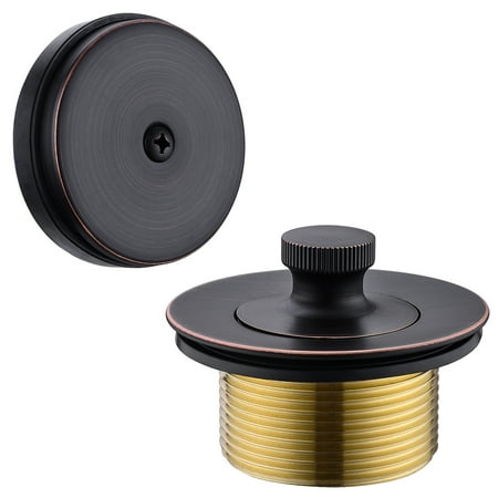 

BESTILL Brass Bathtub Drain and Overflow Faceplate Oil Rubbed Bronze