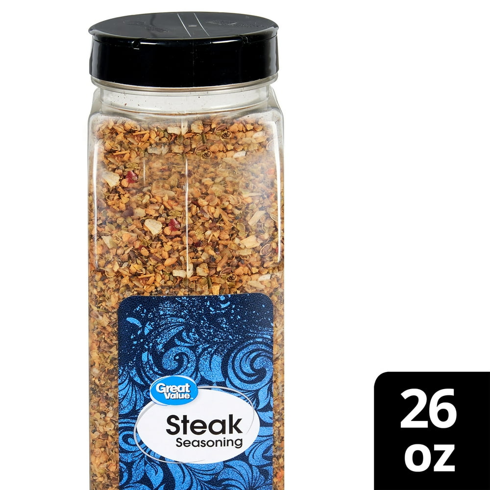 Great Value Steak Seasoning, 26 oz