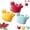 3pcs-Mix, variant on Crab Multifunctional Bottle Opener, Crab-Shaped 4-in-1 Multi-Tool Magnetic Magnet, Retractable Box Cutter + Mini Scissors, for Home, Office & Kitchen