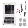 thumbnail image 1 of Cargador de batería de energía móvil de 5V y 30W doble Kuymtek USB CC tipo C Panel Solar plegable impermeable polisilicio portátil para luces de Camping, 1 of 9