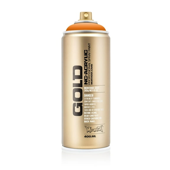 Montana Cans GOLD Spray Paint, 400ml, Capri