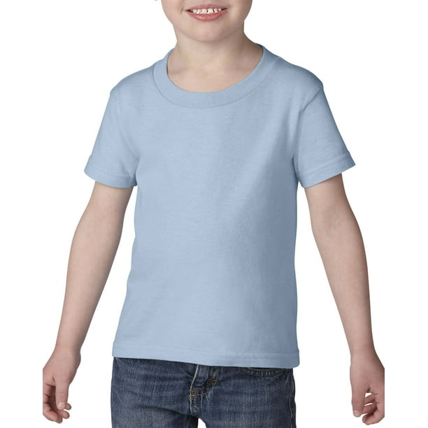 Heavy Cotton Toddler T-Shirt, 3T, Light Blue