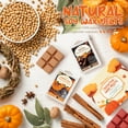 thumbnail image 2 of Fusion Autumn Scented Wax Melts, Fall Soy Wax Melts Gift Set, Wax Cubes/Tarts for Warmer - Pumpkin Spice, Caramel Apples, Candy Corn, Vanilla, Apple Cider, Cinnamon, Snickerdoodle, Autumn Wreath,, 2 of 7