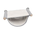 thumbnail image 2 of Casa de Nido de Pájaros Yuyangstore Jaula de Pájaros Peluche Hamaca Colgante Gris L, 2 of 8