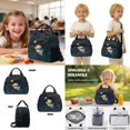 thumbnail image 5 of Xoenoiee Bichon Frise Astronaut Star Print 4 PCS Backpack Set for Girls Kids Large Capacity Student Schoolbags Bookbag Knapsack with Cooler Lunch Box Pencil Case Water Bottle Sleeve, 5 of 7