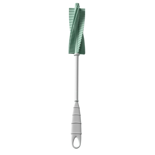 Cepillo de lavado Cepillo de cocina Utensilios de cocina Botellas Fregador Mango largo Cepillo de taza para Verde