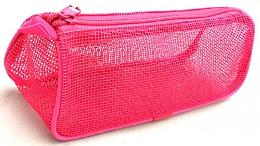 Choice of Color 2 Count Winnable Mesh Pencil Case Light weight & Durable
