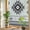 Gray Beige, variant on Rainbow Window Privacy Film, Brown Boho Static Cling Window Film PVC, Farmhouse Aztec Southwest Ethnic Geometric No Glue UV Blocking Glass Covering, Removable Stained Glass Sticker 23.6''x59''