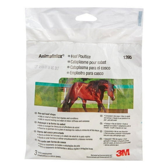 3M Animalintex Conditioner For Horse 3 pk