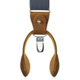 thumbnail image 2 of Buyless Fashion Suspenders For Men - 48" Adjustable Straps 1 1/4" - Y Back With Clips And Buttons, 2 of 7