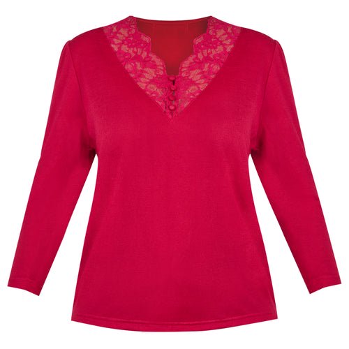 989-61 Blusa rojo Cklass 989-61