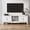 Retro-White, variant on CBJCBJ Retro 67" TV Stand for TVs up to 70", Living Room Entertainment Center with 4 Door Storage Cabinet,White