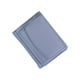 thumbnail image 1 of Jumpingount Monedero Monedero Monedero plegable Tarjetero Carteras de gran capacidad Carteras gris azul, 1 of 6