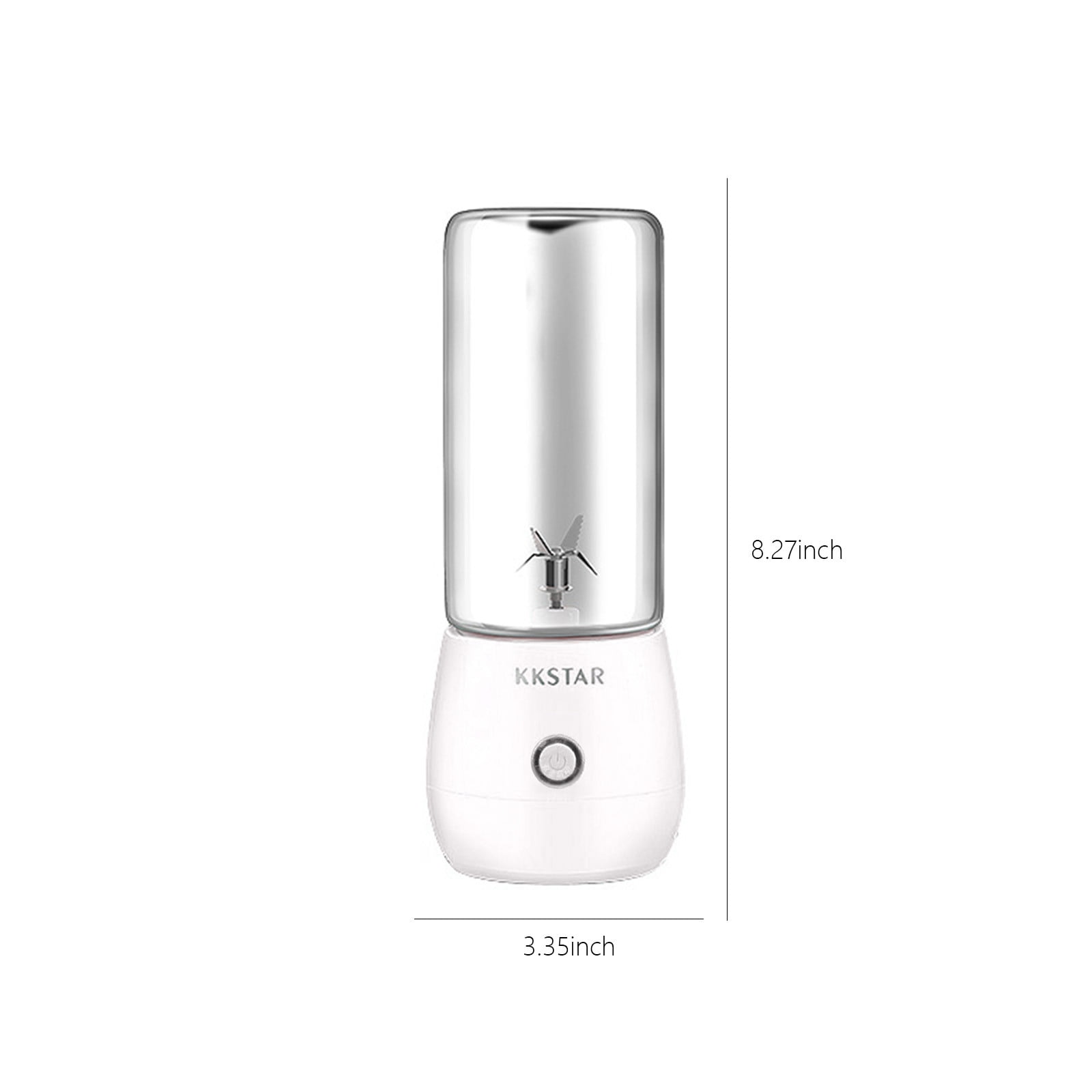 Tahtuvzn Storage and Organization Clearance! Portable Blenders, Size Juicer Cup for Shakes, Food Mixing Machine,USB Rechargeable with Six Slices, for Sports Travel and Outdoors, Gifts for family