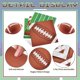 thumbnail image 3 of Servilletas de fiesta de fútbol de 50 unidades – Servilletas desechables de 2 capas con diseños de fútbol y campo para el día de juego, fiestas y eventos, 3 of 4