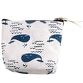 thumbnail image 1 of Canvas Coin Purse Creative Lovely Zipper Change Purse Change Pouch for Women, 1 of 10