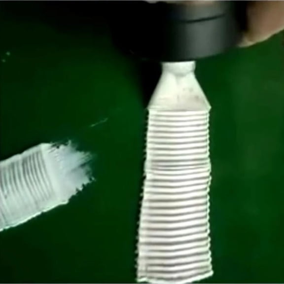 5Pcs Accessories Wave Shape Silicon Cone Caulking Spare Part Nozzle Flat Nozzle