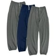 thumbnail image 3 of 3 Pack Assorted Colors Fruit of The Loom Men's Fleece Jogger Sweatpants 2 Pockets Relaxed Fit Size 2XL Irregular, 3 of 3