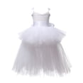 thumbnail image 3 of GYRATEDREAM Girls Tutu Dress with Train Handmade V-Neck Tulle Evening Wedding Birthday Party Dresses for Kids Ball Gown 1-8 Years, 3 of 3
