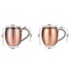 thumbnail image 2 of 530ml 100% Pure Copper Mug Moscow Mule Mug Drum Cup Cocktail Cup Pure Copper Mug Restaurant Bar Col, 2 of 5