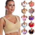 thumbnail image 5 of Ropa interior deportiva para mujer, para correr, a prueba de golpes, push-up, hermosa espalda, sujetador deportivo de talla grande, 5 of 5